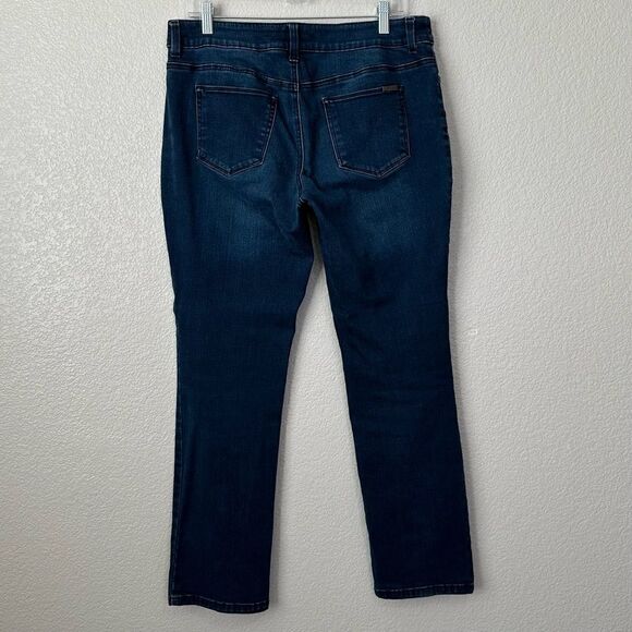 Chico’s So Slimming Blue Denim Ankle Jeans - Picture 5 of 13